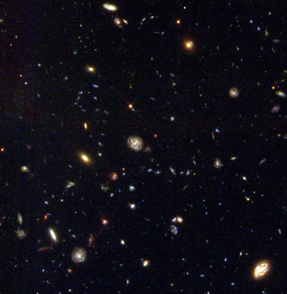 Hubble Deep Field South (HDF-S) A second corroborative sample of galaxies down a 12 billion ly time corridor with a quasar in the field - HST WFPC2 10 days 10-1998_hs-1998-41-b-full_990w