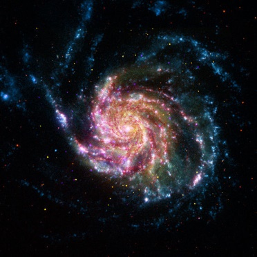 M101_NGC5457_Composit_infrared,visible,ultraviolet-and-X-rays_NASA_21st_Century_M101_b_372px