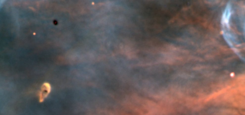 M42 - A protoplanetary cocoon and protoplanetary disc in the Great Nebula of Orion_HST 1995_990w