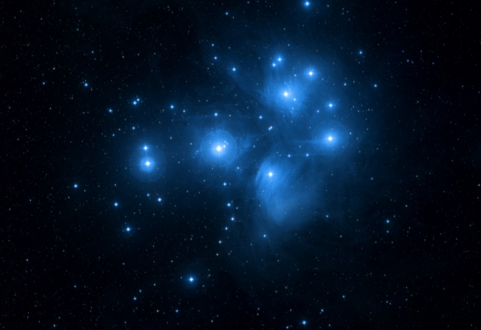 M45 - The Pleiades (Subaru) an Open Cluster in Taurus_Don J. McCrady_04_990w