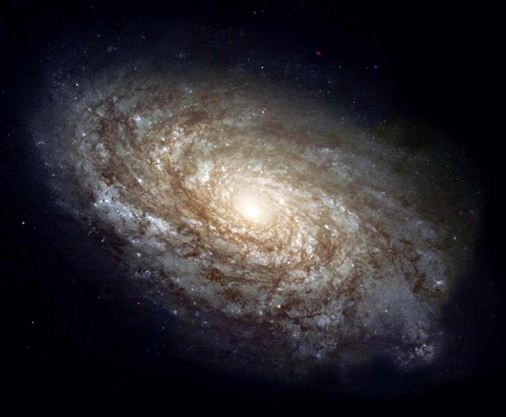 NGC4414_A spiral galaxy-@60Meg-ly_100Gig-stars_Diamater-100,000-ly_Similar to the Milky Way galaxy_HST-NASA_990w