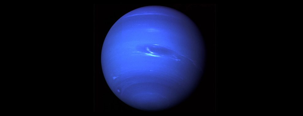 Neptune - Voyager 2 image of 1989
