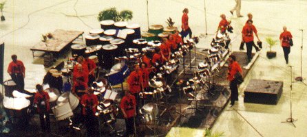 Steel Pan Lovers come in to great applause