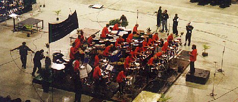 Steel Pan Lovers playing a tough Pan in A Minor