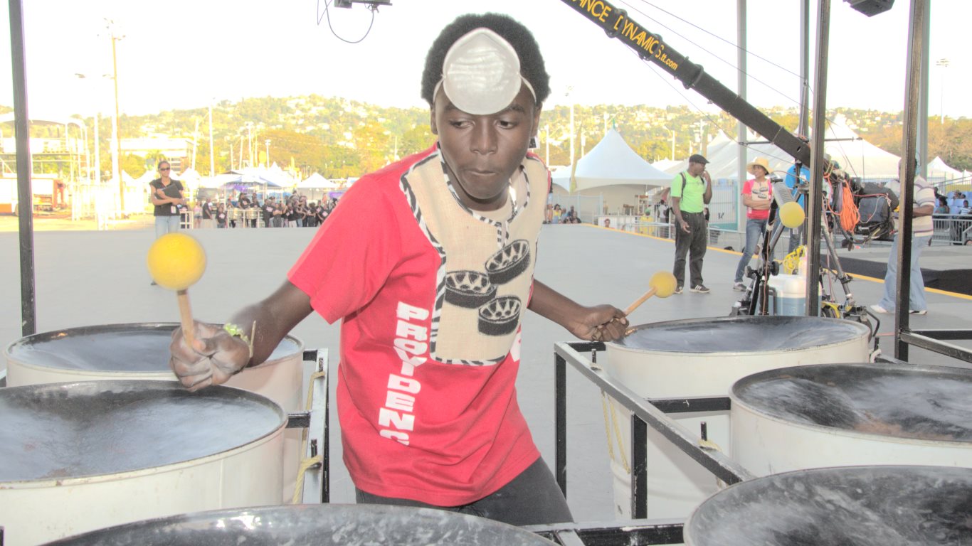 Providence + QRC Steel Orchestra. 20150208 by John Schmidt