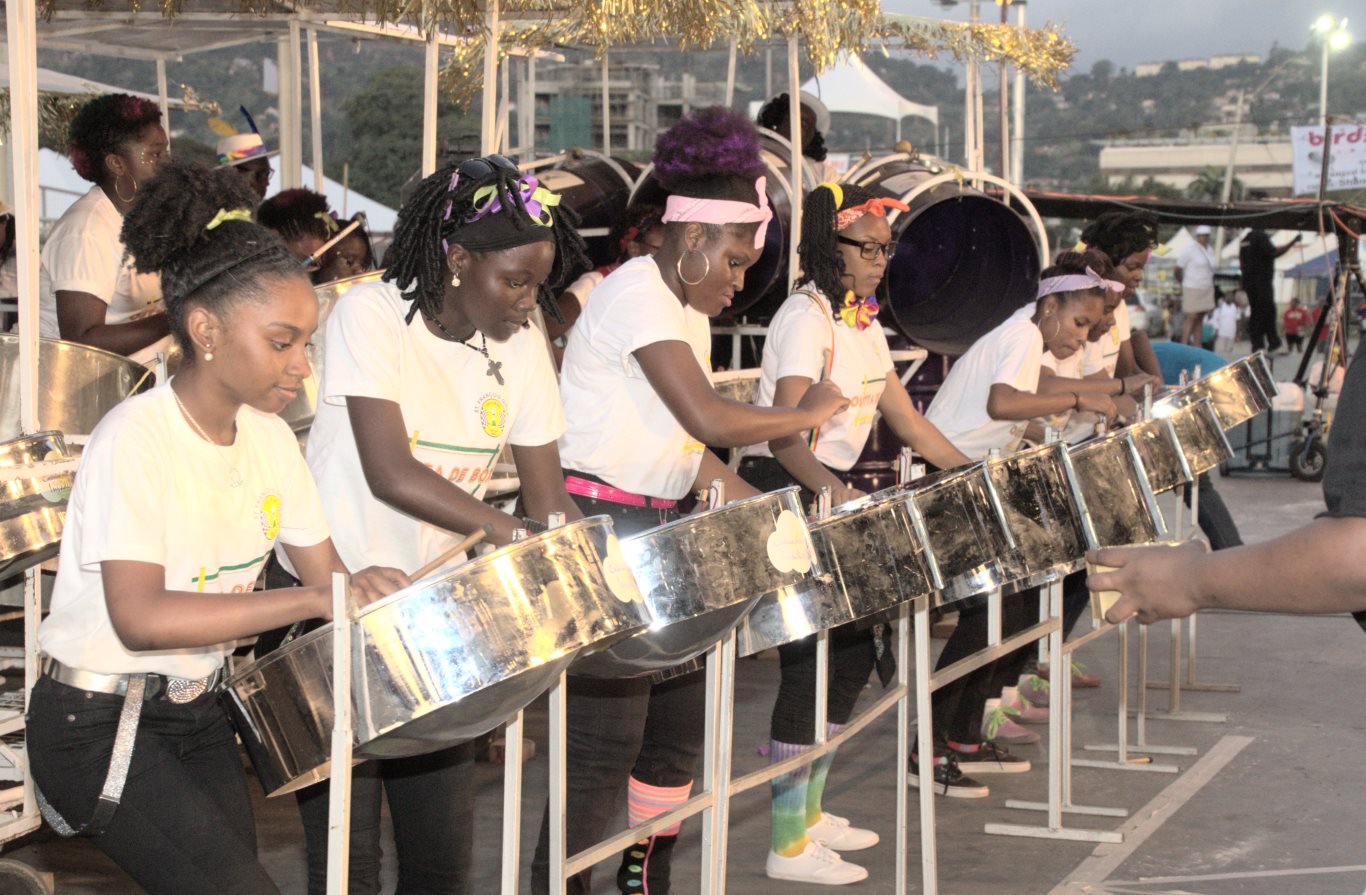 St Fancois Girls College Steel Orchestra 1. 20150208 by John Schmidt