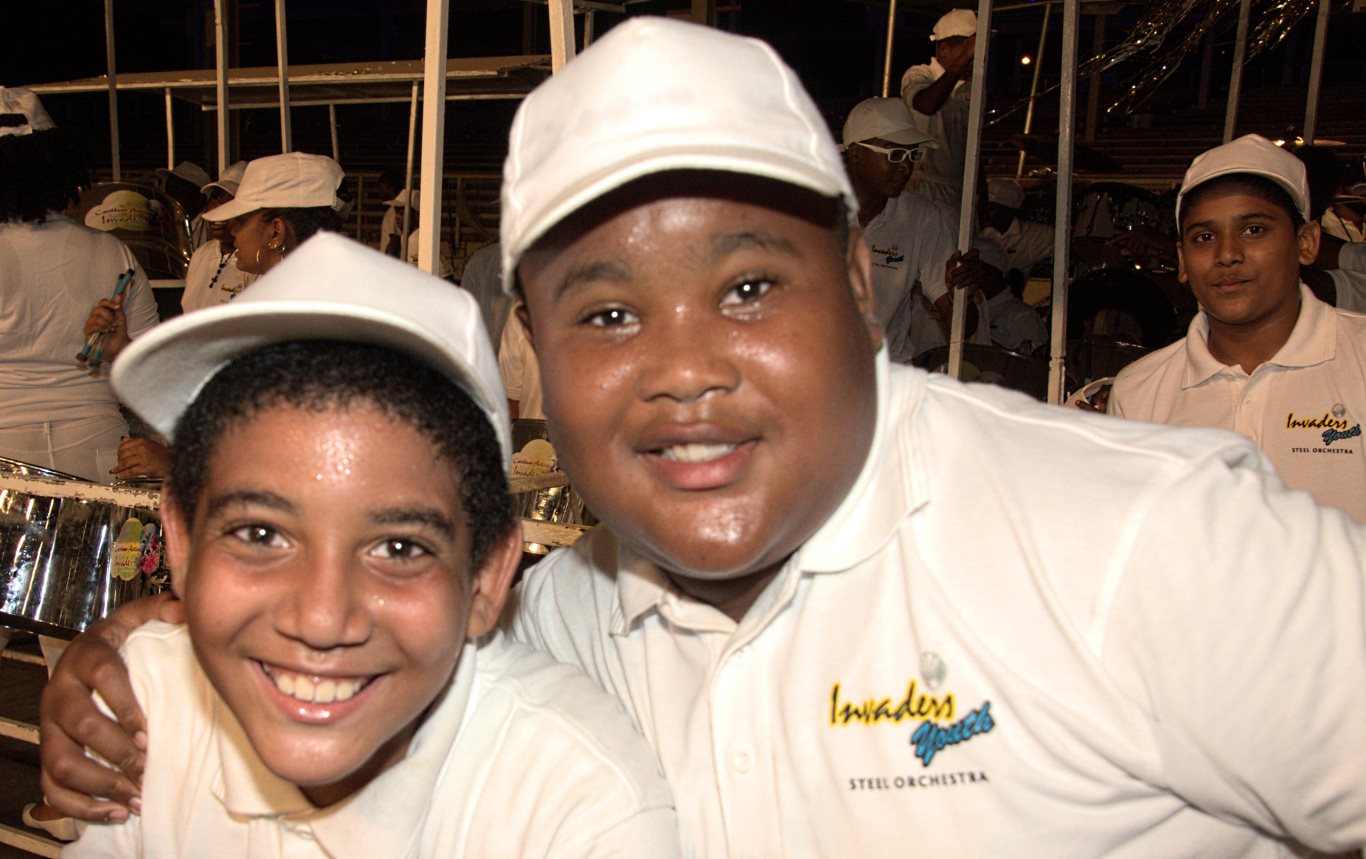 CAL Invaders Youth Steel Orchestra. 20150208 by John Schmidt