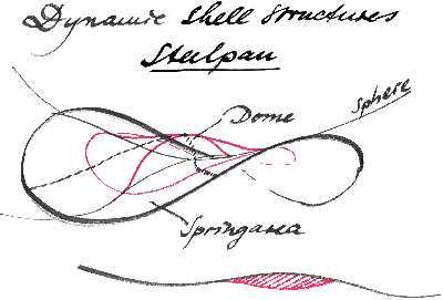 Dynamic shell structure of the steelpan